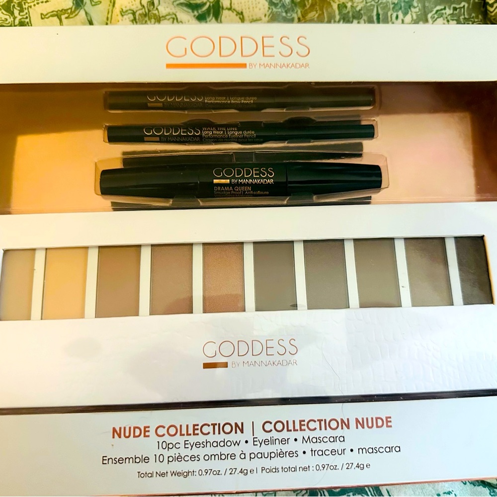 New in the box 4 pc Goddess collection by Manna Kadarin Nude